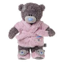 Tatty Teddy Me to You Bear Pink Fluffy Slippers Extra Image 1 Preview